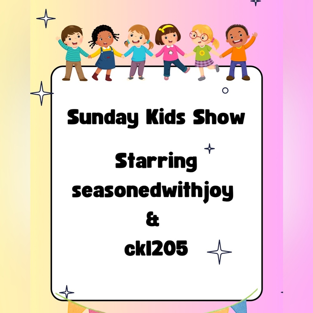EVERY SUNDAY! 3 PM EST JOIN US!⭐️💕FUN THEMES❤️😇GREAT DEALS!🤣🎁GIVEAWAYS!⭐️🥰